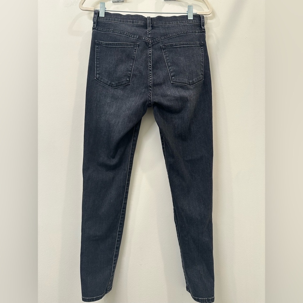 J. Crew Black Stone Wash Toothpick Jean - Picture 2 of 4